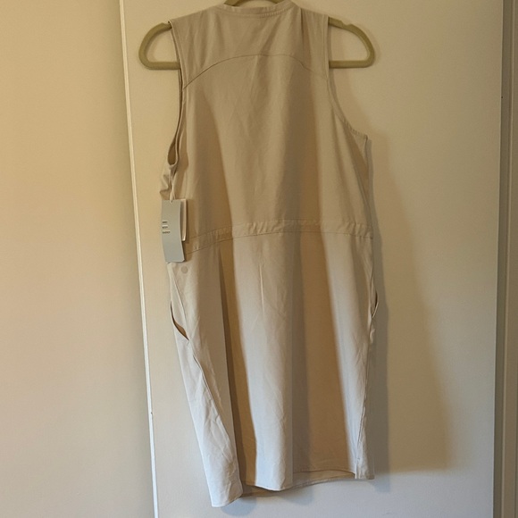 Nordstrom Cream Sleeveless Mini Dress - Picture 3 of 4